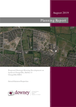 Clongriffin SHD 2 Planning Report.Pdf