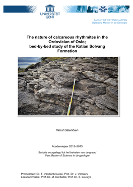 The Nature of Calcareous Rhythmites in the Ordovician of Oslo; Bed-By-Bed Study of the Katian Solvang Formation