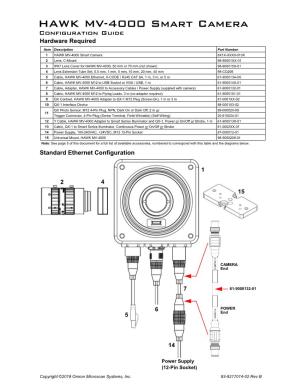 HAWK MV-4000 Configuration Guide Ethernet Configuration with Flying Leads