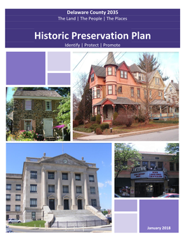Historic Preservation Plan Identify | Protect | Promote