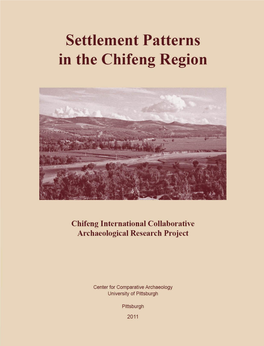 Settlement Patterns in the Chifeng Region