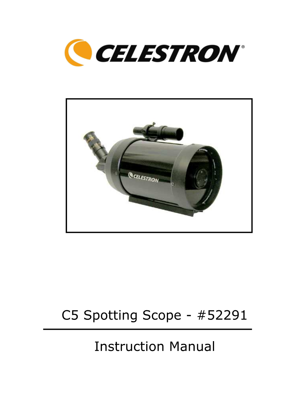 C5 Spotting Scope XLT 52291