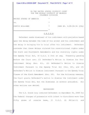 Case 4:08-Cr-00036-GMF Document 72 Filed 03/10/10 Page 1 of 11