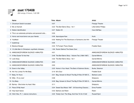 Zsat 170408 264 Songs, 9 Hours, 1.62 GB