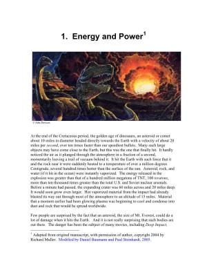 1. Energy and Power1