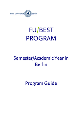 Fu/Best Program