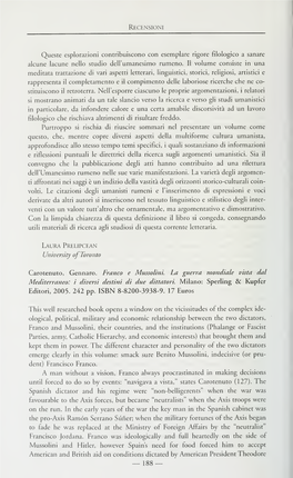 Quaderni D'italianistica : Revue Officielle De La Société Canadienne