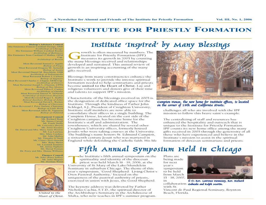 'Inspired' by Many Blessings Fifth Annual Symposium Held in Chicago