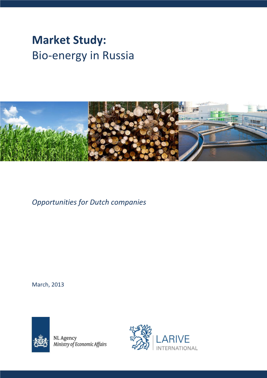 Market Study: Bio-Energy in Russia Larive International