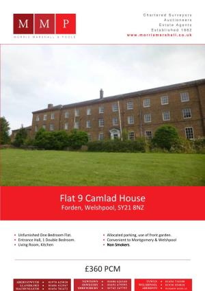 Flat 9 Camlad House Forden, Welshpool, SY21 8NZ