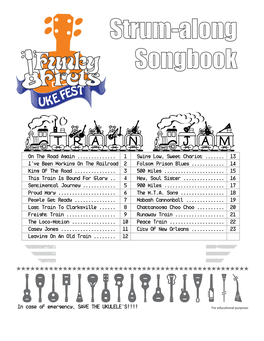 Download the Train Song Book