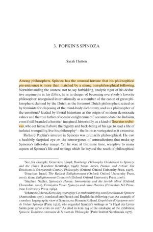3. Popkin's Spinoza