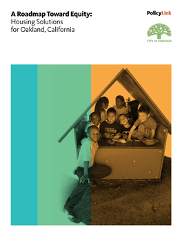 Housing Solutions for Oakland, California