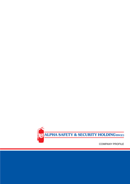 Company Profile Alpha Safety & Security Holding B.S.C