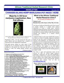 African Traditional Herbal Research Clinic CANNABIS-BLANG-HEMP