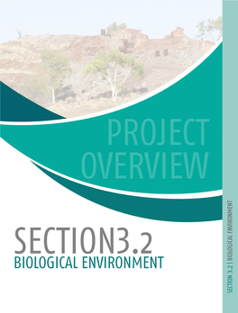 Biological Environment Section Overview Project 3 .2