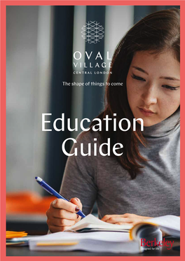 Oval Village Is Close to an Array of Outstanding Schools, Colleges and Universities Providing the Best Education Available at All Stages of Learning