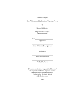 Duke University Dissertation Template