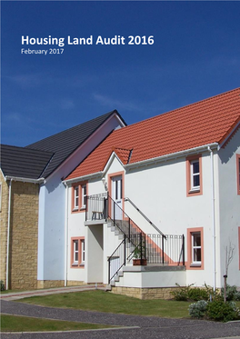 Fife Housing Land Audit 2016