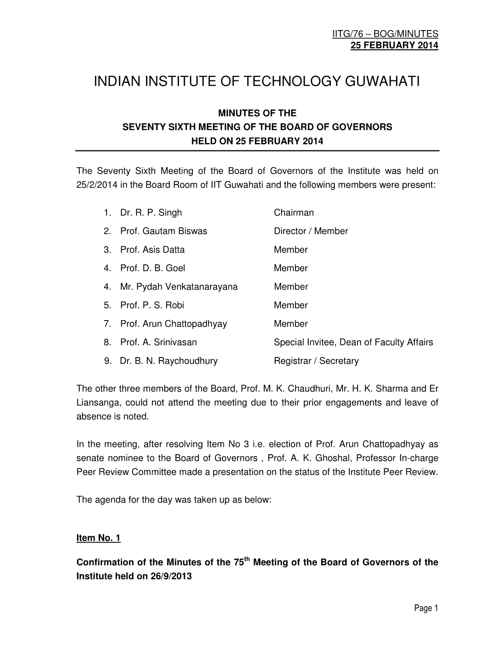 Indian Institute of Technology Guwahati