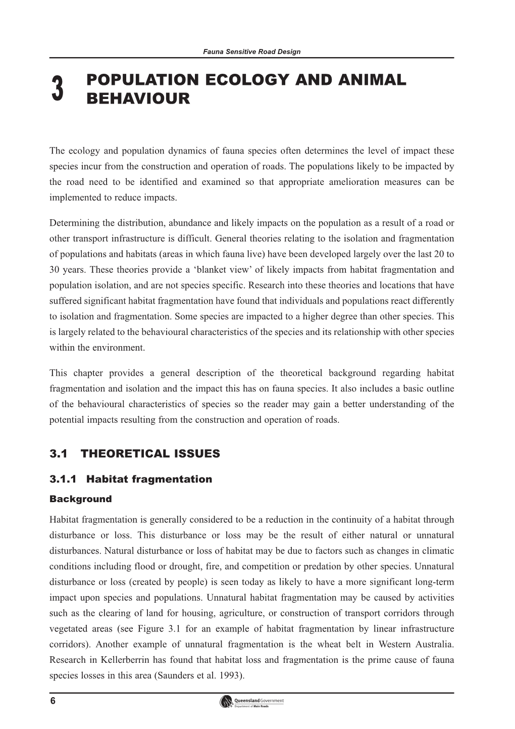 Chapter 3: Population Ecology and Animal Behaviour