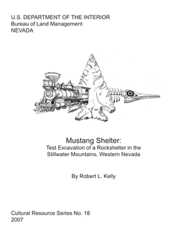 Mustang Shelter: Test Excavations of a Rockshelter in the Stillwater