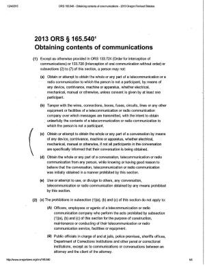 Obtaining Contents of Communications