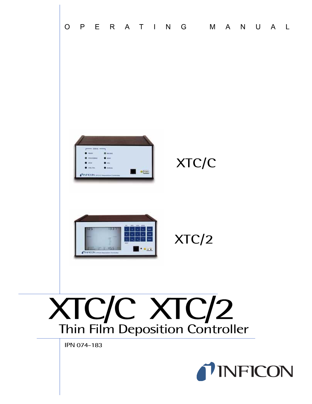 074-183X XTC/C XTC/2 Operating Manual