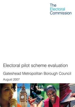 Electoral Pilot Scheme Evaluation