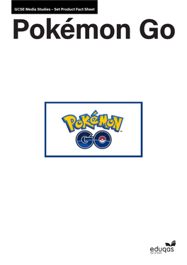 Pokemon Go – Fact Sheet
