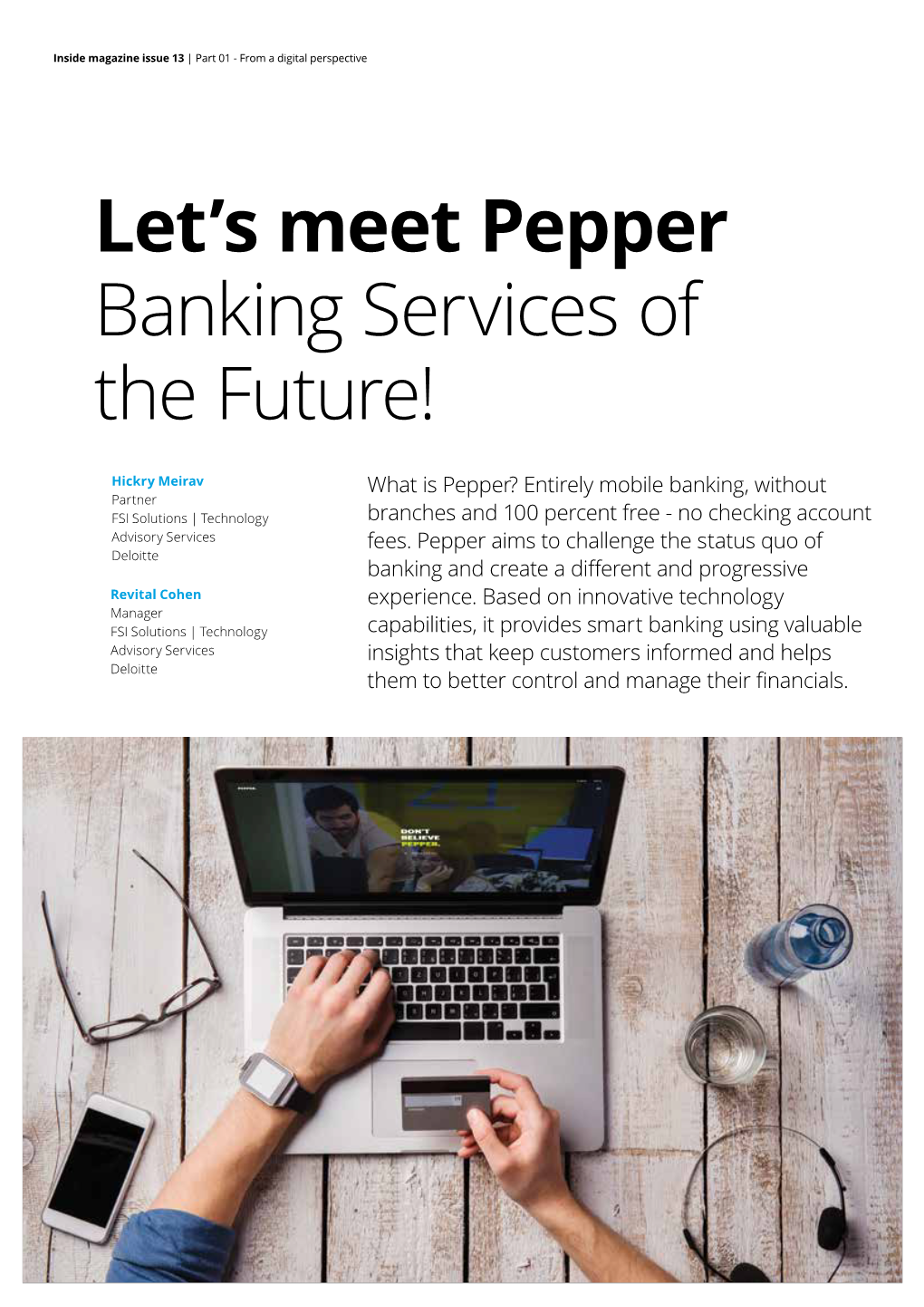Pepper Banking Services of the Future!