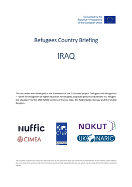 Refugees Country Briefing