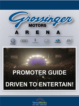 Promoter Guide Driven to Entertain!