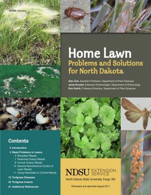 Home Lawn Problems & Solutions for ND