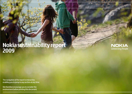Nokia Sustainability Report 2009