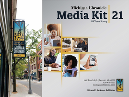 RTM 360 | Michigan Chronicle | 2019 Media Kit CONTENTS Page No