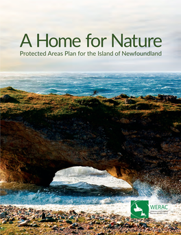 A Home for Nature: Protected Areas Plan for the Island of Newfoundland