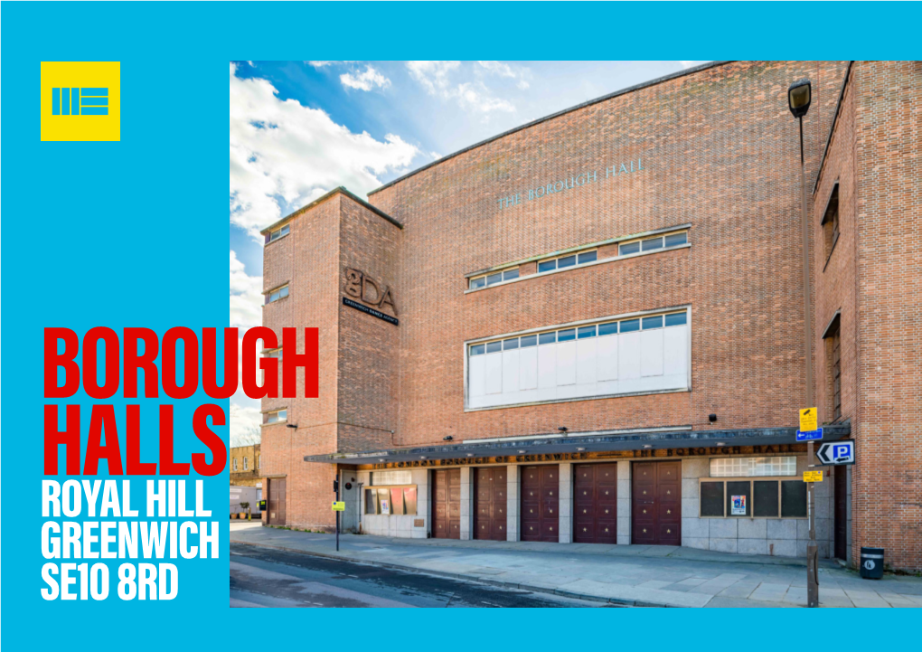 Royal Hill Greenwich Se10 8Rd Borough Halls | Royal Hill, Greenwich, Se10 8Rd