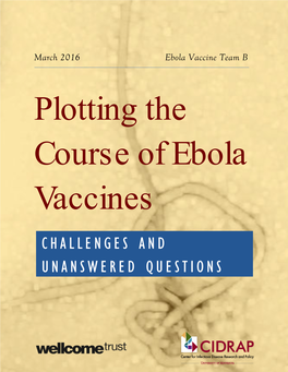 Plotting the Course of Ebola Vaccines