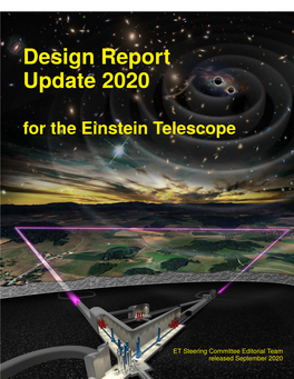 ET Design Report Update 2020