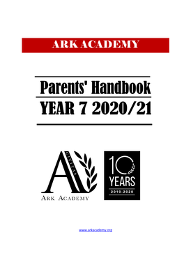 Parents' Handbook 2020.21.Pdf