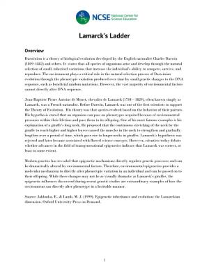 Lamarck's Ladder