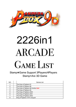 Pandroa-Box-9D-Game-List.Pdf