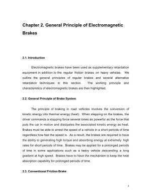 Chapter 2. General Principle of Electromagnetic Brakes