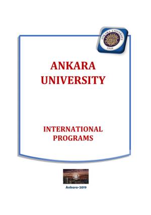 Ankara University International Programmes