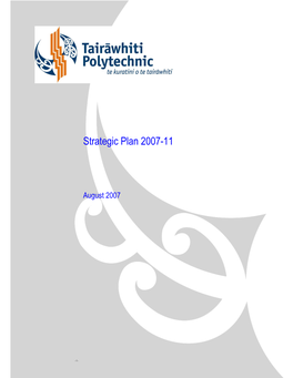 Strategic Plan 2007-11