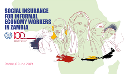 Social Insurance for Informal Economy Workers in Zambia