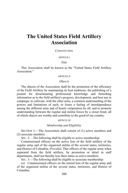 The Field Artillery Journal