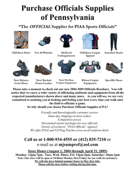 Purchase Officials Supplies of Pennsylvania