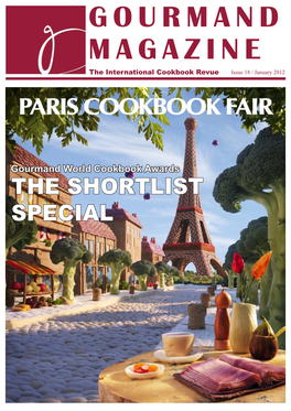 GOURMAND MAGAZINE the International Cookbook Revue Issue 18 / January 2012